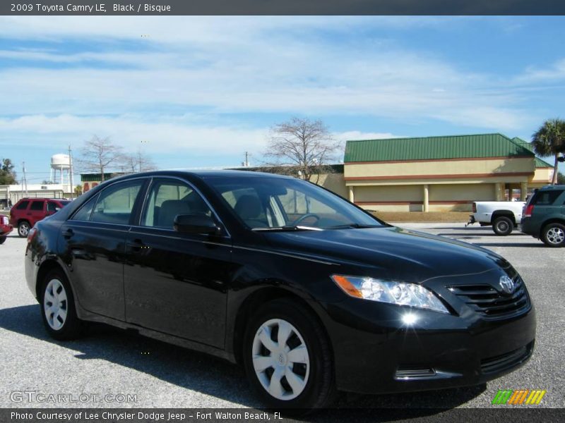 Black / Bisque 2009 Toyota Camry LE
