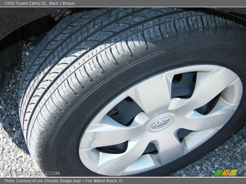 Black / Bisque 2009 Toyota Camry LE