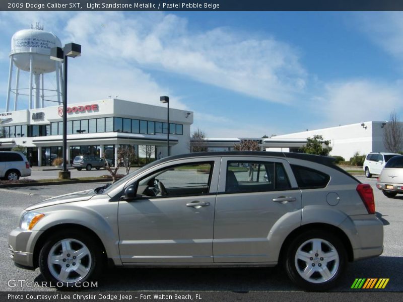 Light Sandstone Metallic / Pastel Pebble Beige 2009 Dodge Caliber SXT