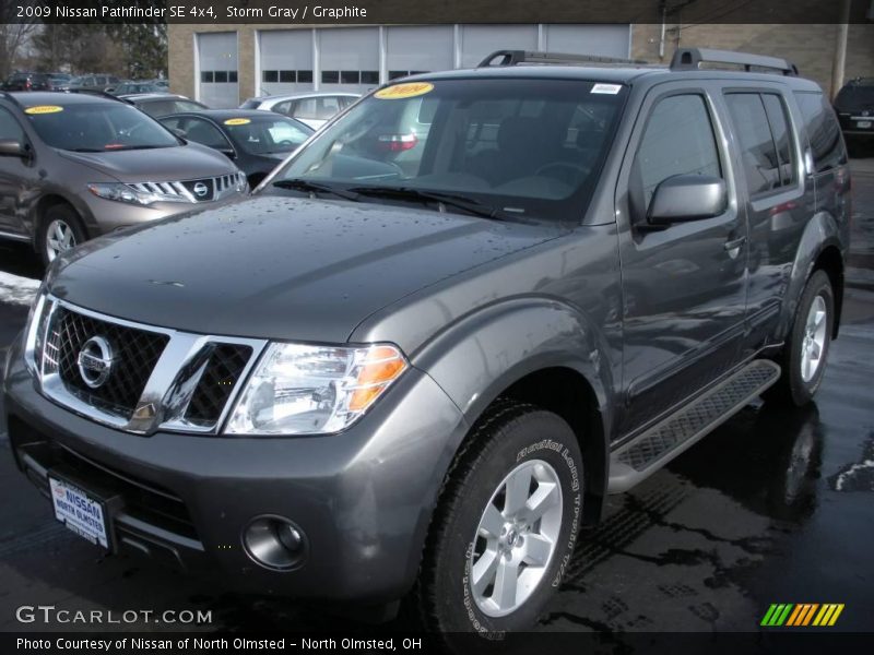 Storm Gray / Graphite 2009 Nissan Pathfinder SE 4x4