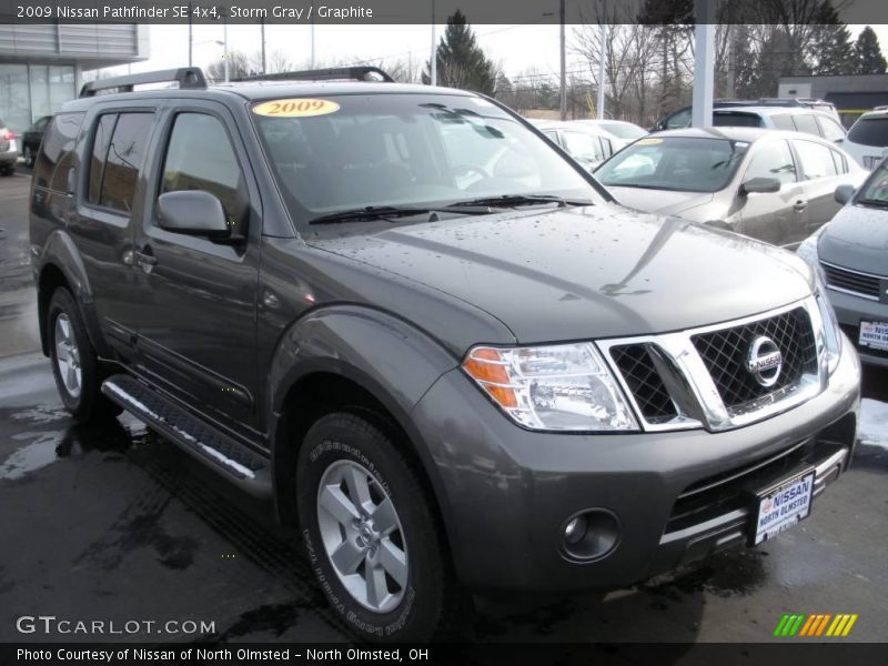 Storm Gray / Graphite 2009 Nissan Pathfinder SE 4x4