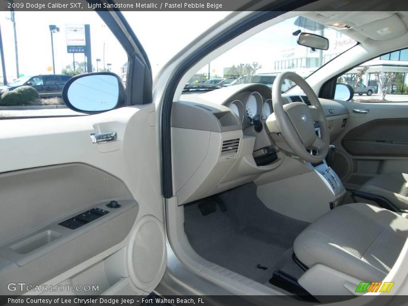 Light Sandstone Metallic / Pastel Pebble Beige 2009 Dodge Caliber SXT