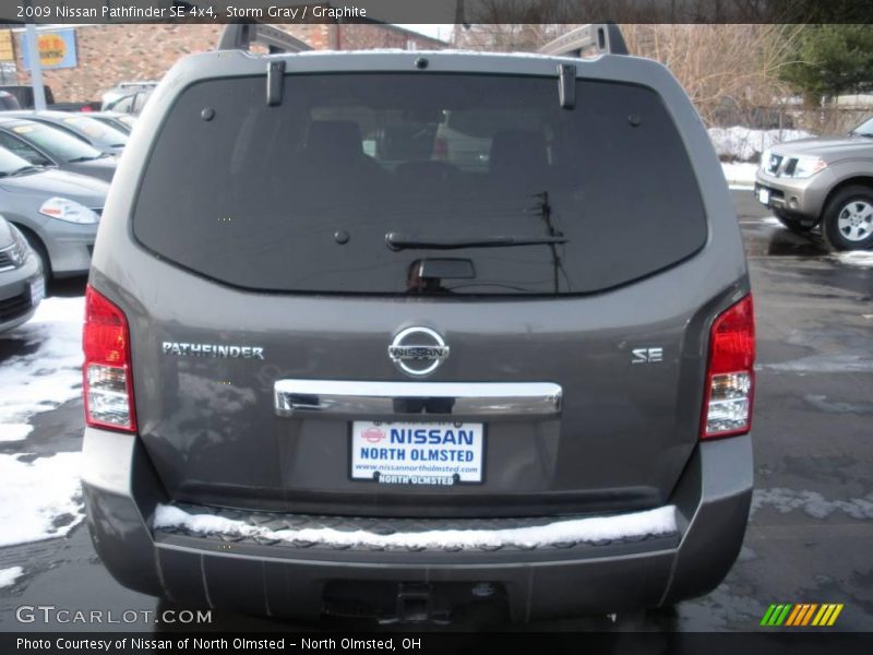 Storm Gray / Graphite 2009 Nissan Pathfinder SE 4x4
