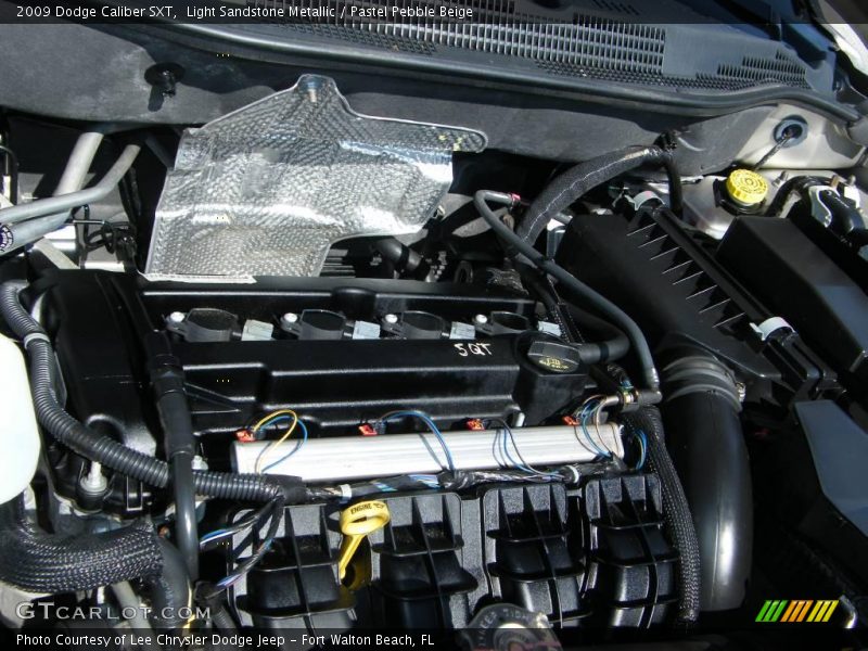 Light Sandstone Metallic / Pastel Pebble Beige 2009 Dodge Caliber SXT
