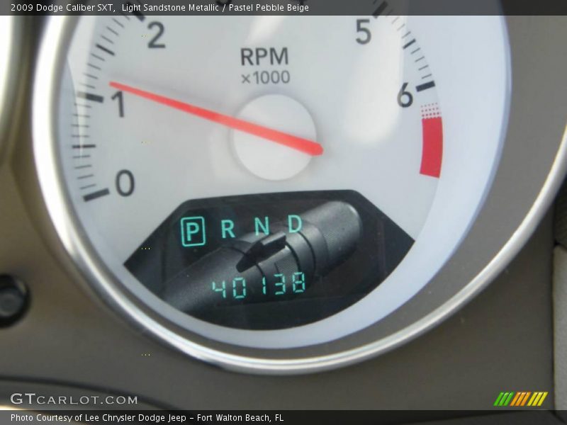 Light Sandstone Metallic / Pastel Pebble Beige 2009 Dodge Caliber SXT
