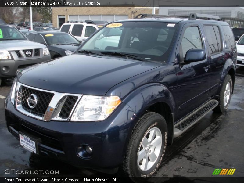 Navy Blue / Graphite 2009 Nissan Pathfinder SE 4x4