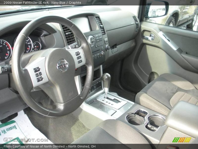 Navy Blue / Graphite 2009 Nissan Pathfinder SE 4x4