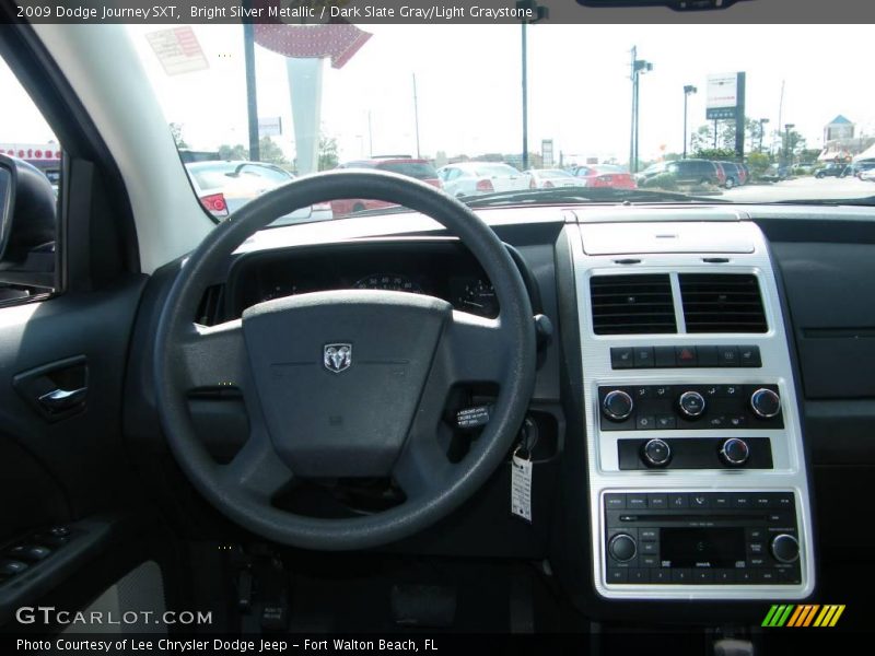 Bright Silver Metallic / Dark Slate Gray/Light Graystone 2009 Dodge Journey SXT