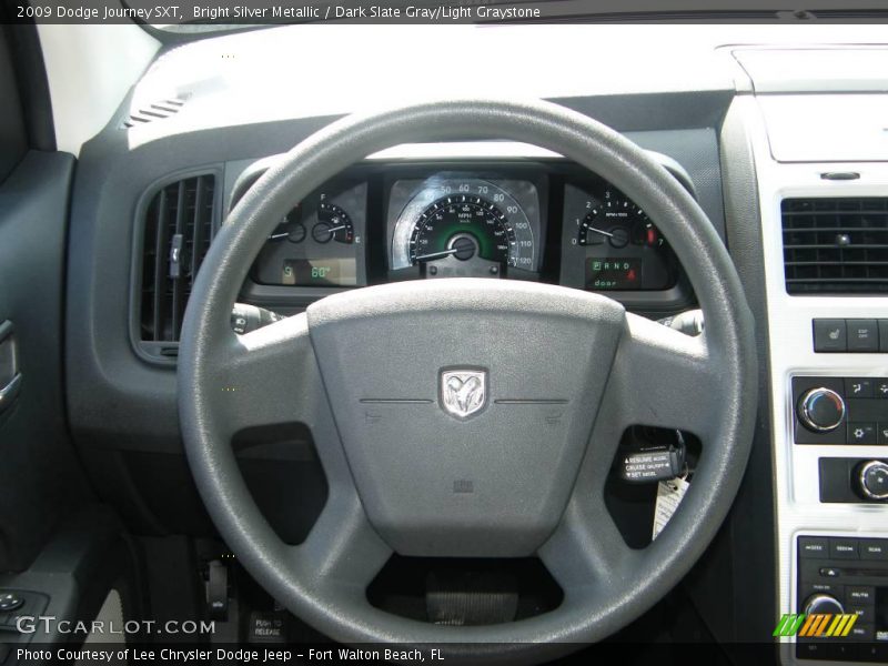 Bright Silver Metallic / Dark Slate Gray/Light Graystone 2009 Dodge Journey SXT