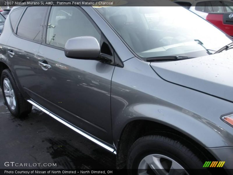 Platinum Pearl Matallic / Charcoal 2007 Nissan Murano SL AWD