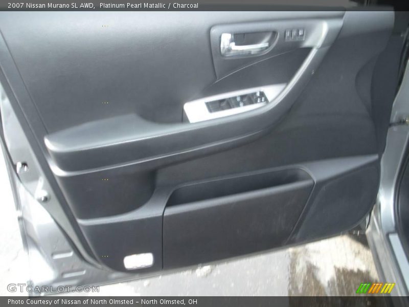 Platinum Pearl Matallic / Charcoal 2007 Nissan Murano SL AWD