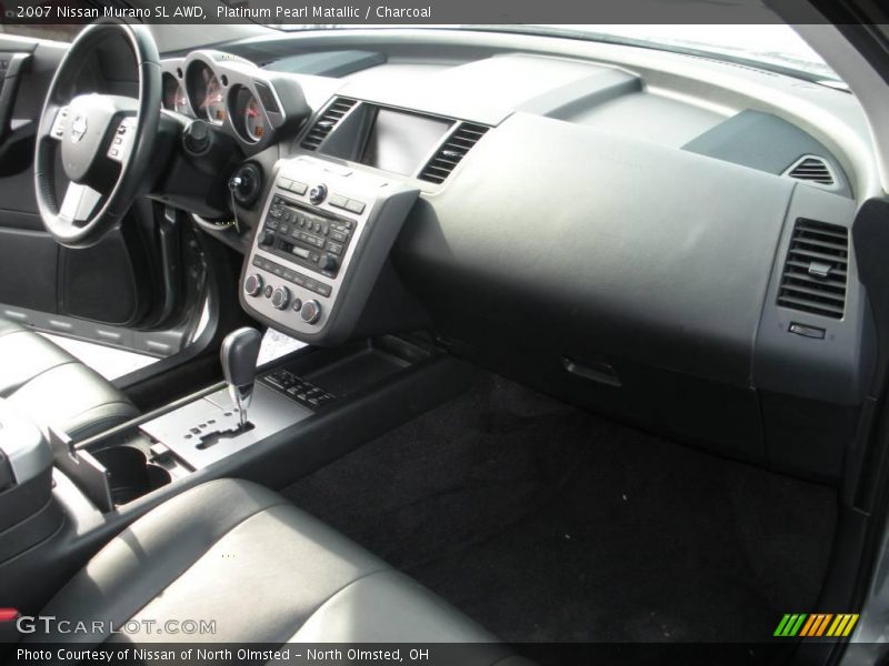 Platinum Pearl Matallic / Charcoal 2007 Nissan Murano SL AWD