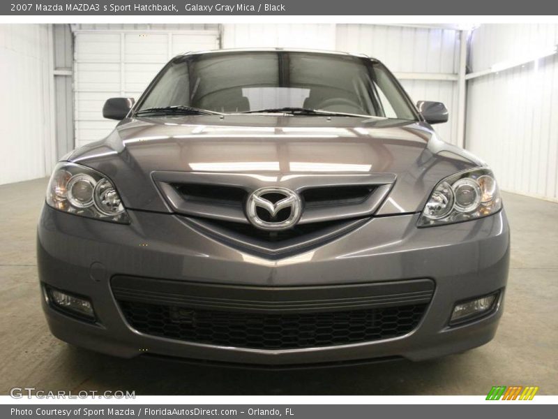 Galaxy Gray Mica / Black 2007 Mazda MAZDA3 s Sport Hatchback