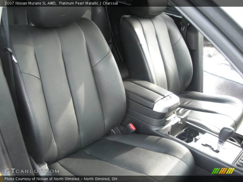 Platinum Pearl Matallic / Charcoal 2007 Nissan Murano SL AWD