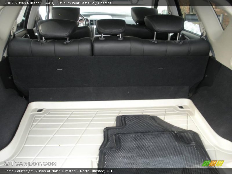Platinum Pearl Matallic / Charcoal 2007 Nissan Murano SL AWD