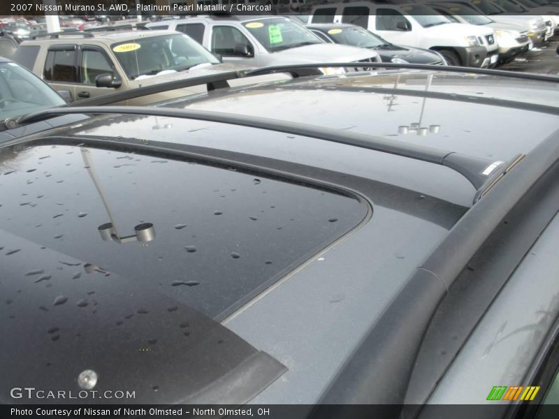 Platinum Pearl Matallic / Charcoal 2007 Nissan Murano SL AWD