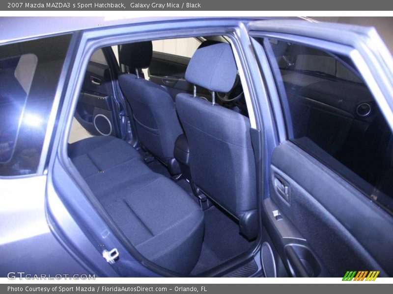 Galaxy Gray Mica / Black 2007 Mazda MAZDA3 s Sport Hatchback