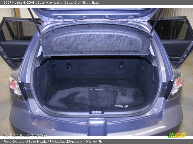 Galaxy Gray Mica / Black 2007 Mazda MAZDA3 s Sport Hatchback