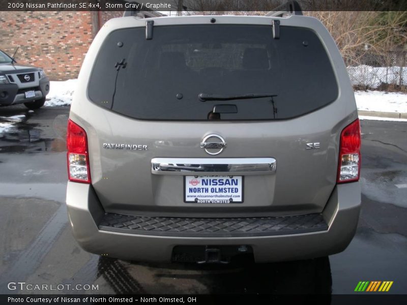 Storm Gray / Graphite 2009 Nissan Pathfinder SE 4x4