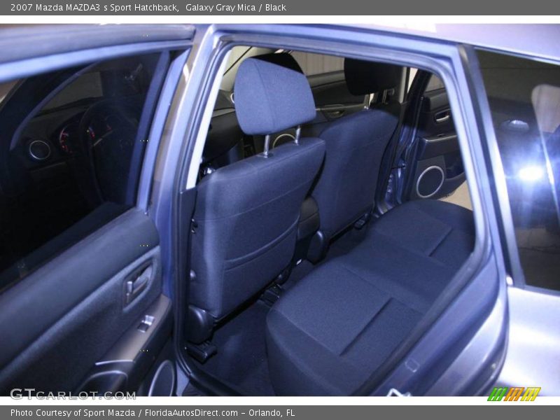 Galaxy Gray Mica / Black 2007 Mazda MAZDA3 s Sport Hatchback