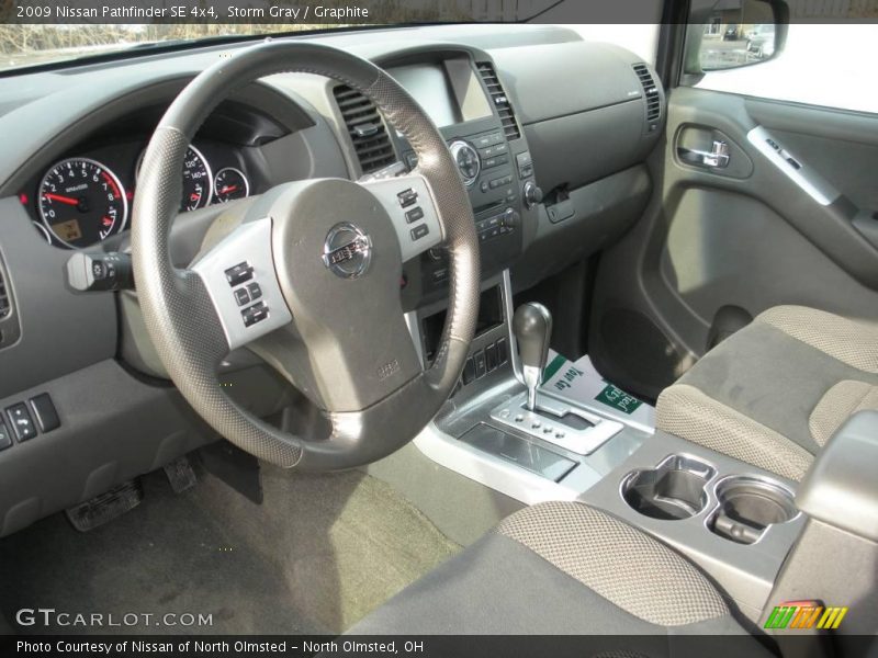 Storm Gray / Graphite 2009 Nissan Pathfinder SE 4x4