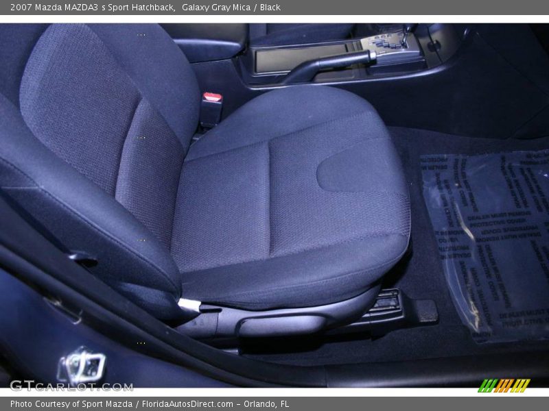 Galaxy Gray Mica / Black 2007 Mazda MAZDA3 s Sport Hatchback
