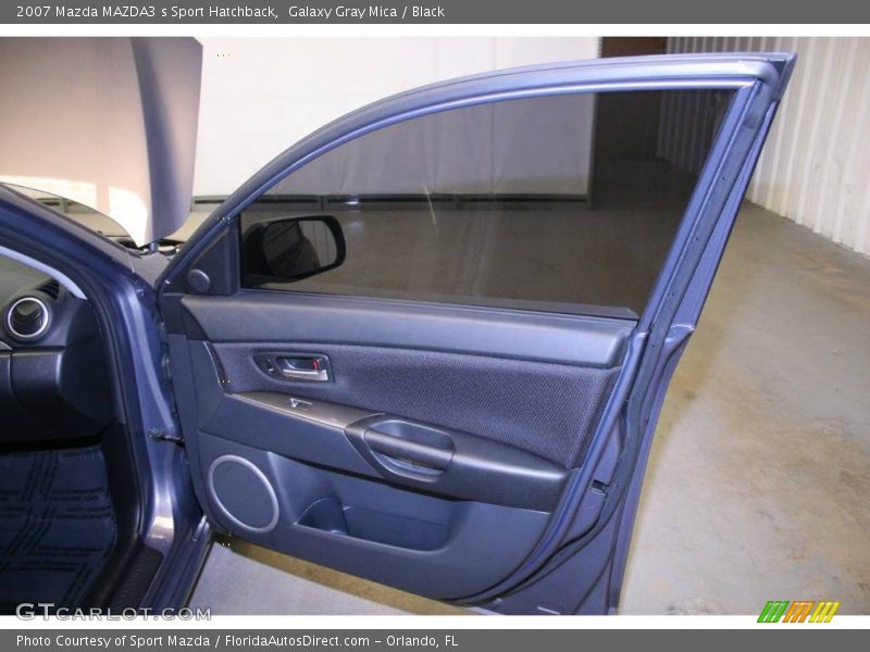Galaxy Gray Mica / Black 2007 Mazda MAZDA3 s Sport Hatchback