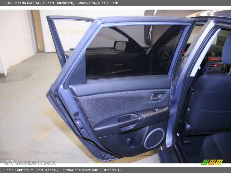 Galaxy Gray Mica / Black 2007 Mazda MAZDA3 s Sport Hatchback