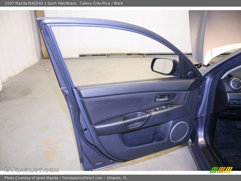 Galaxy Gray Mica / Black 2007 Mazda MAZDA3 s Sport Hatchback