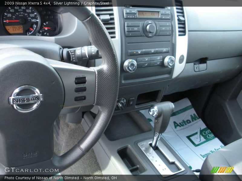 Silver Lightning / Graphite/Steel 2009 Nissan Xterra S 4x4