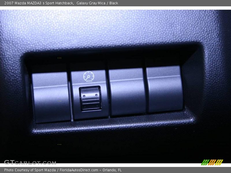 Galaxy Gray Mica / Black 2007 Mazda MAZDA3 s Sport Hatchback