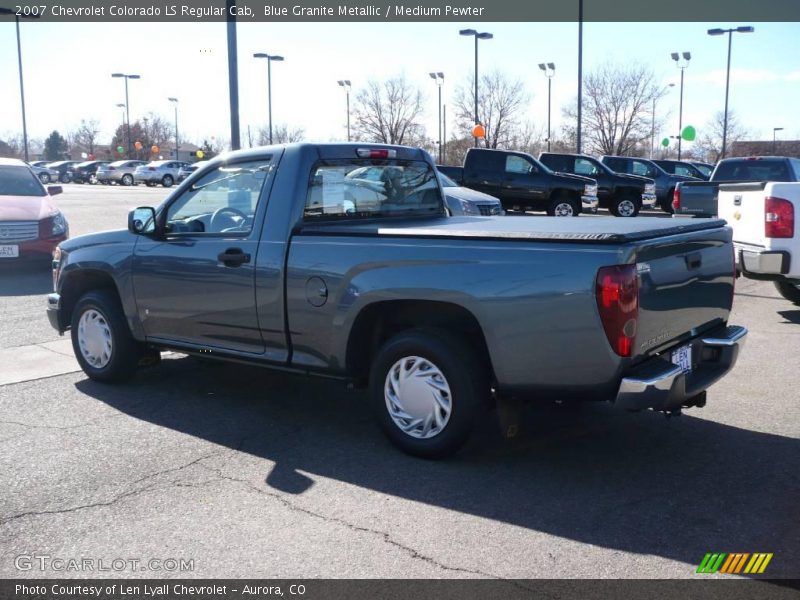 Blue Granite Metallic / Medium Pewter 2007 Chevrolet Colorado LS Regular Cab