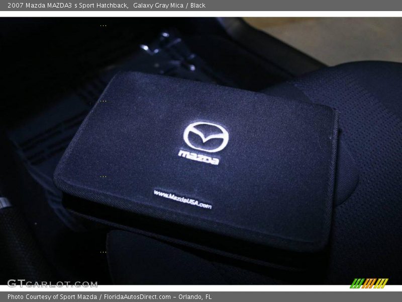 Galaxy Gray Mica / Black 2007 Mazda MAZDA3 s Sport Hatchback