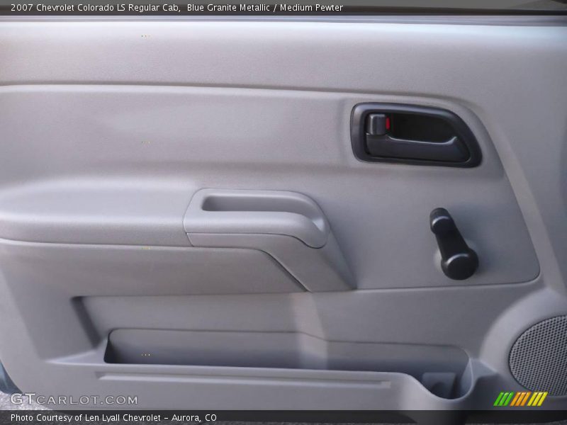 Blue Granite Metallic / Medium Pewter 2007 Chevrolet Colorado LS Regular Cab