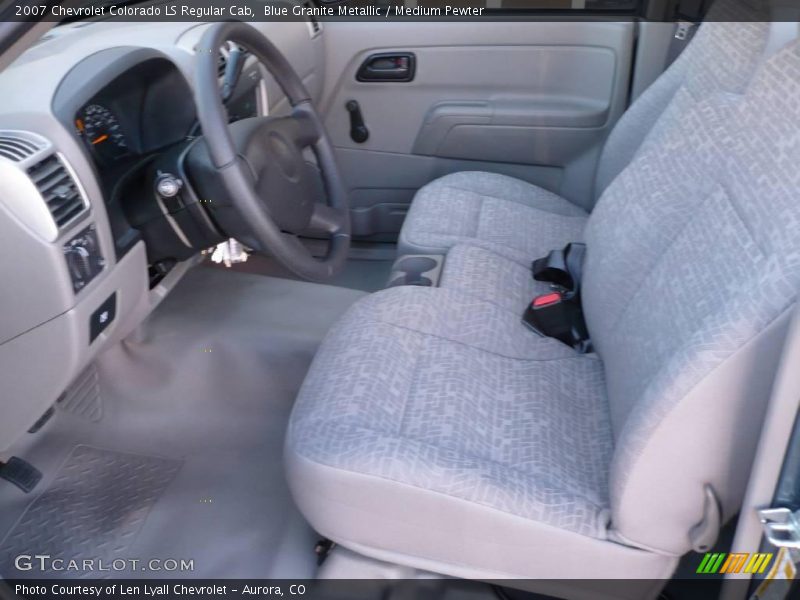 Blue Granite Metallic / Medium Pewter 2007 Chevrolet Colorado LS Regular Cab