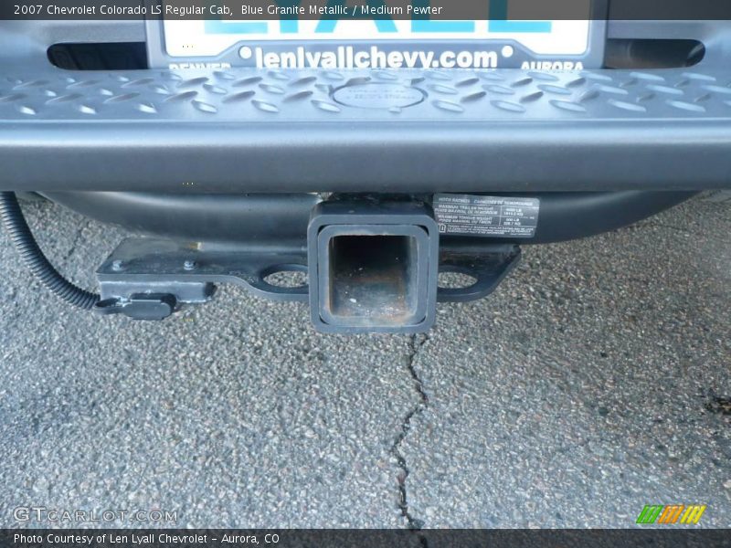 Blue Granite Metallic / Medium Pewter 2007 Chevrolet Colorado LS Regular Cab