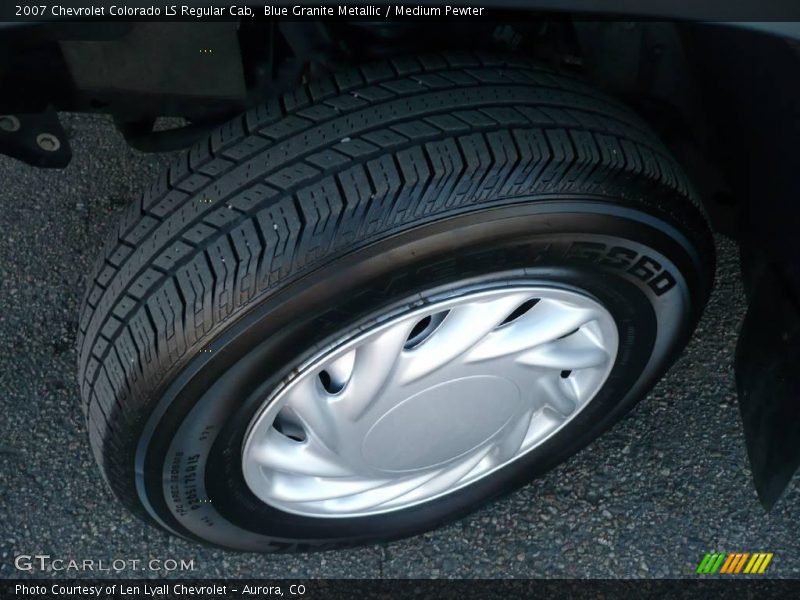 Blue Granite Metallic / Medium Pewter 2007 Chevrolet Colorado LS Regular Cab
