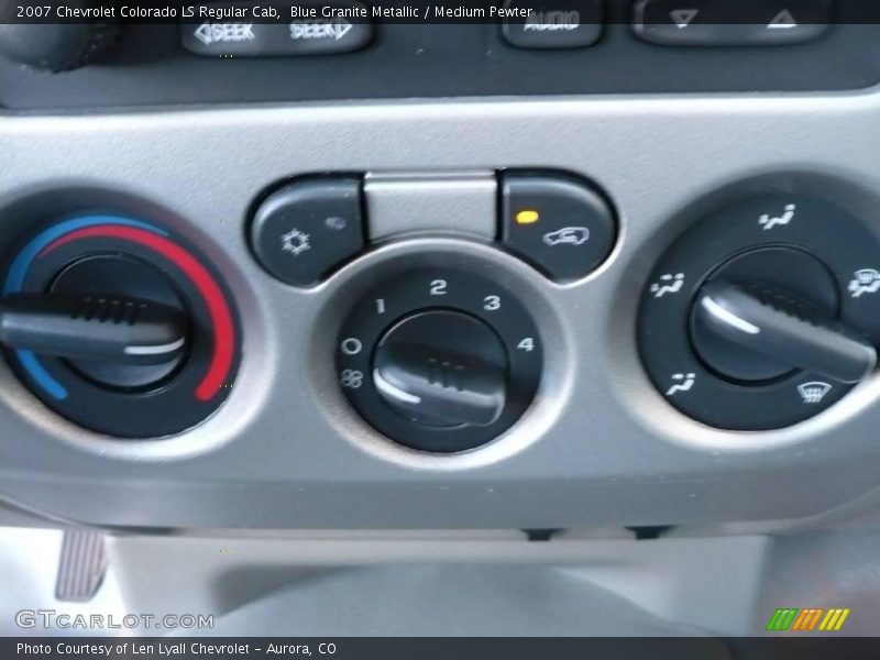 Blue Granite Metallic / Medium Pewter 2007 Chevrolet Colorado LS Regular Cab