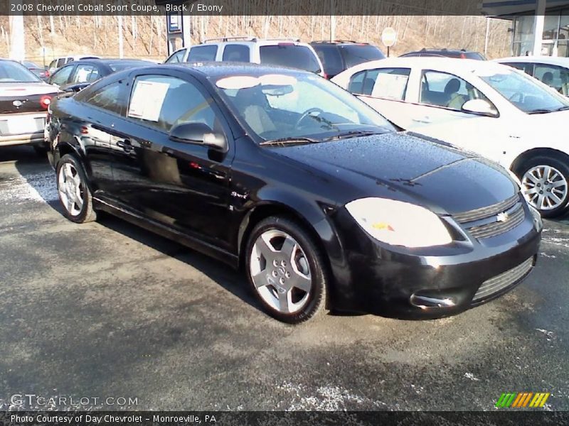Black / Ebony 2008 Chevrolet Cobalt Sport Coupe