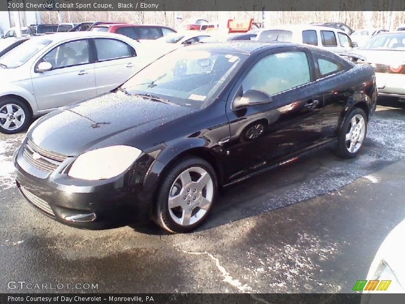 Black / Ebony 2008 Chevrolet Cobalt Sport Coupe