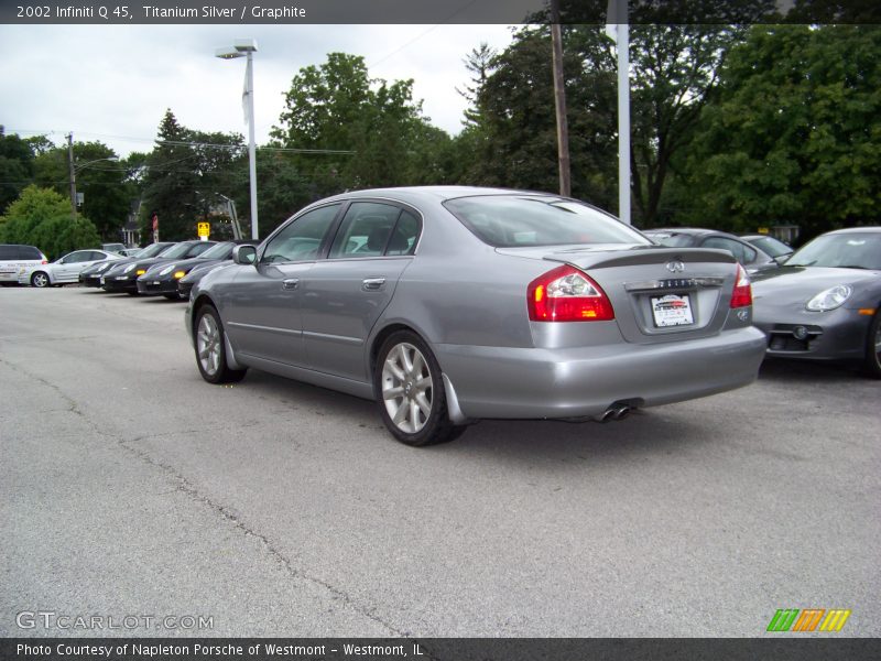 Titanium Silver / Graphite 2002 Infiniti Q 45