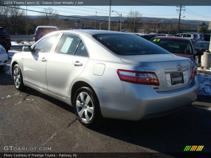 Classic Silver Metallic / Ash 2009 Toyota Camry LE