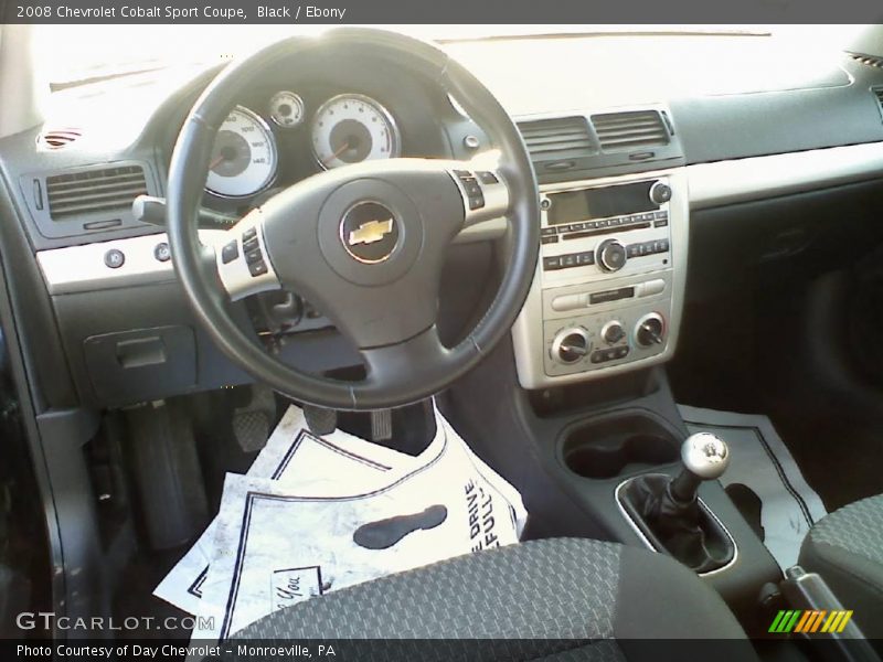 Black / Ebony 2008 Chevrolet Cobalt Sport Coupe