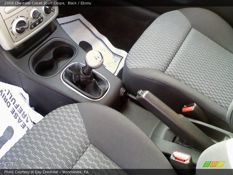 Black / Ebony 2008 Chevrolet Cobalt Sport Coupe