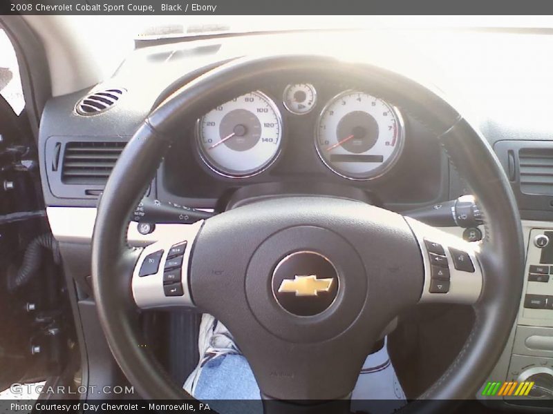 Black / Ebony 2008 Chevrolet Cobalt Sport Coupe