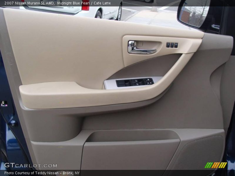 Midnight Blue Pearl / Cafe Latte 2007 Nissan Murano SL AWD