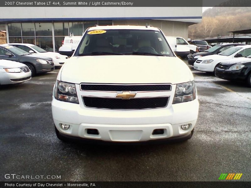 Summit White / Light Cashmere/Ebony 2007 Chevrolet Tahoe LT 4x4