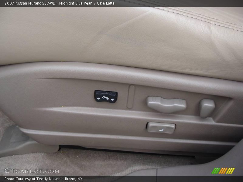 Midnight Blue Pearl / Cafe Latte 2007 Nissan Murano SL AWD