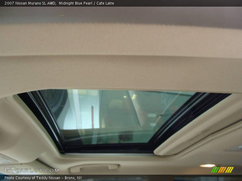 Midnight Blue Pearl / Cafe Latte 2007 Nissan Murano SL AWD