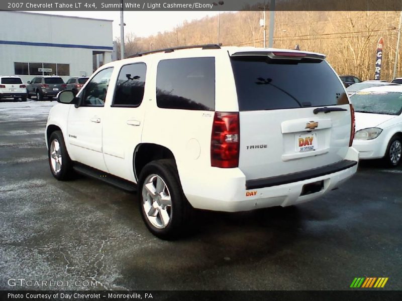Summit White / Light Cashmere/Ebony 2007 Chevrolet Tahoe LT 4x4